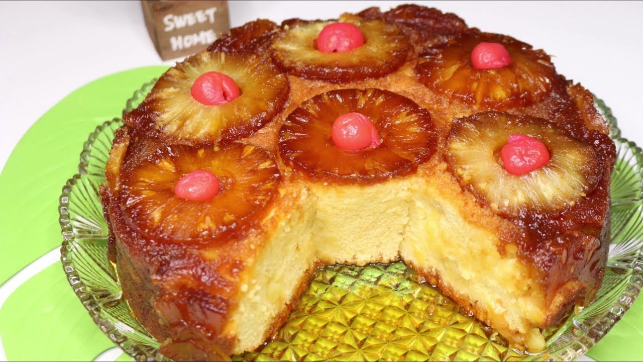 COMO PREPARAR UNA DELICIOSA TORTA DE PIÑA (RECETA FÁCIL Y PRÁCTICA)【Eng ...