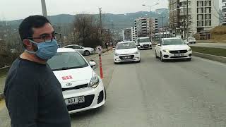 Geri Parkta Kazaya Davetiye Canlı Direksiyon Sınavı Ehliyet 2021 Trafiği Durdurduk