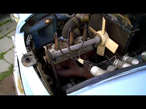 WARTBURG 1967 2 stroke 3 cyl COLD START !! FAIL !!!