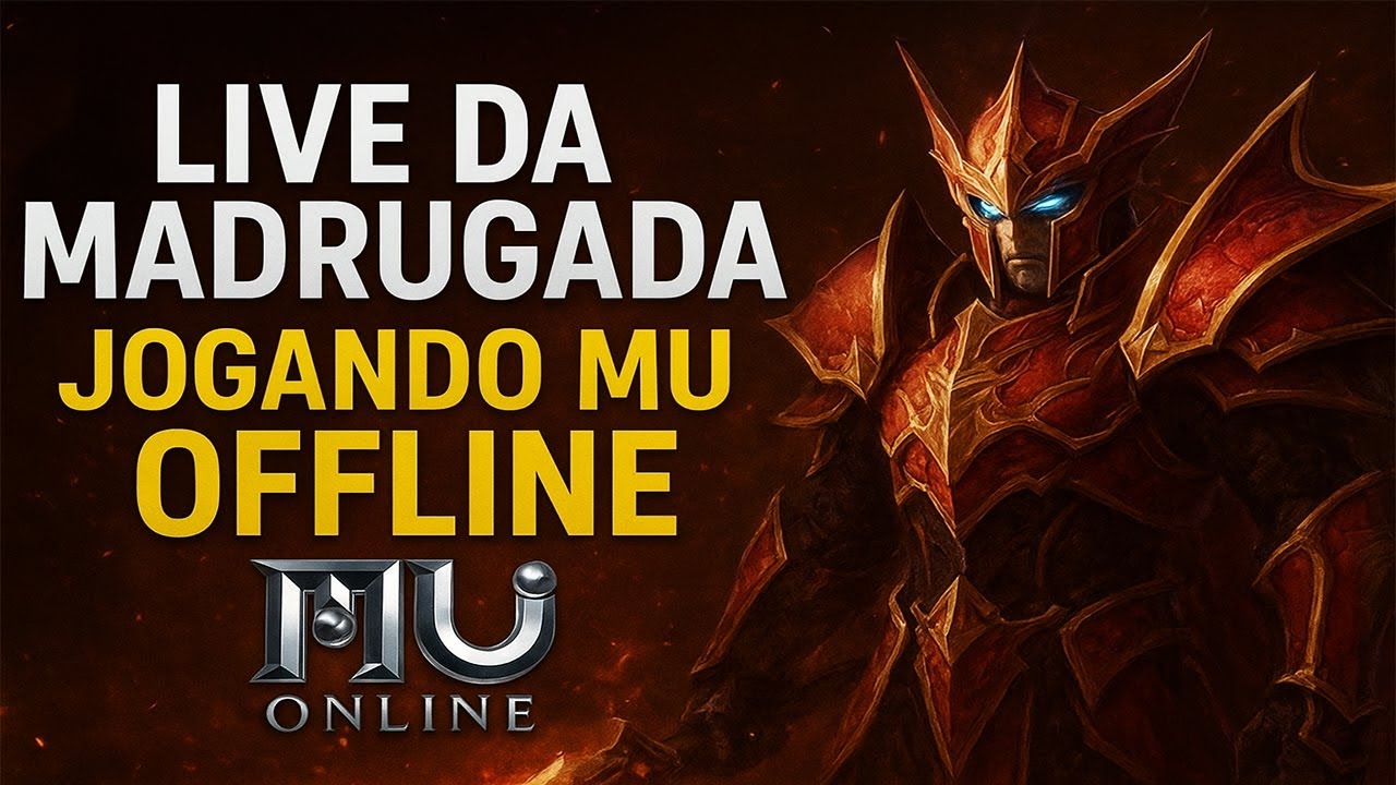 JOGANDO MU OFFLINE - LIVE DA MADRUGADA