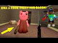Kill and cook piggy for bacon