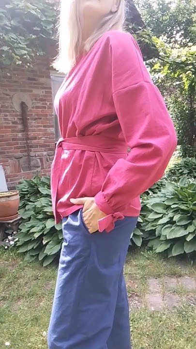 Кимоно с бантиками на рукавах #кимоно #бантики_на_рукавах - YouTube