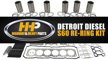 Why Buy Detroit Diesel Series 60 Re-Ring Engine Rebuild Kits from HHP
