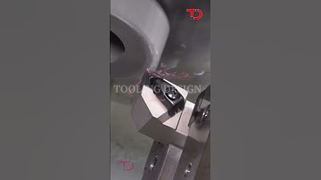 Tooling Design I External Turning l OD Facing l #satisfying #cnctooling #youtubeshorts #cnc #vmc