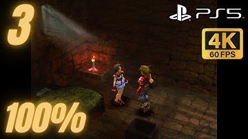 The Legend of Dragoon PS5/ p3 Hellena Prison / 100% Playthrough/ No commentary