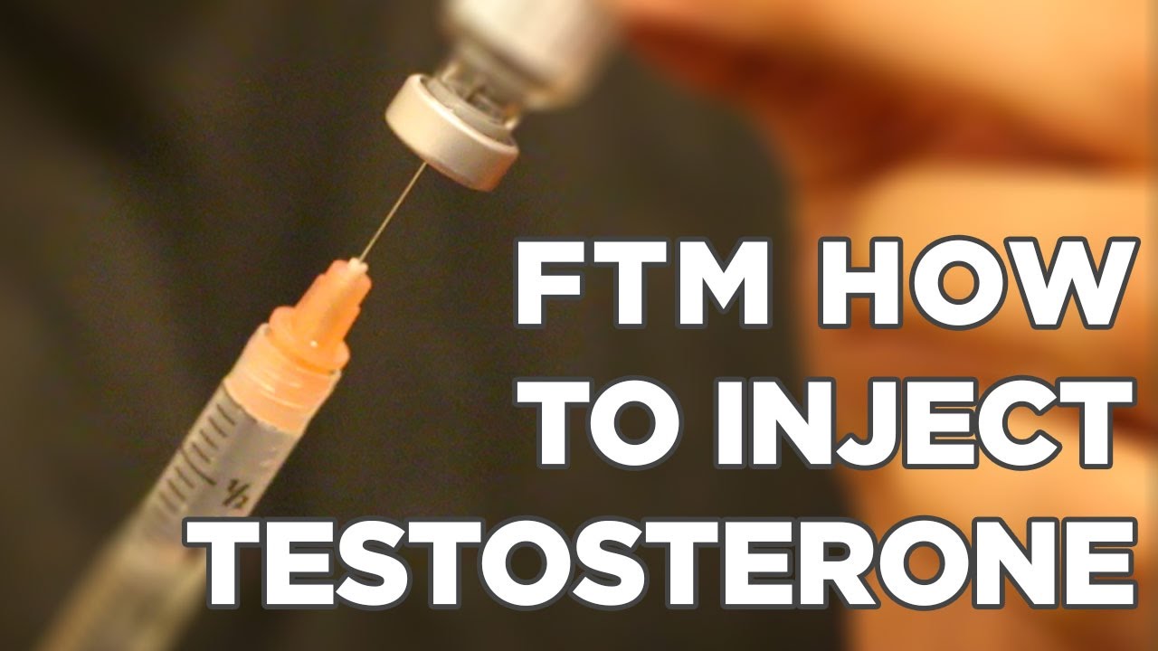 FTM How To Inject Testosterone - YouTube