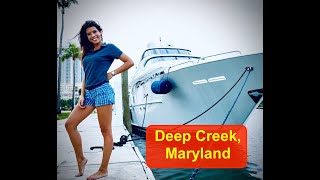 Deep Creek, Maryland aerial footage