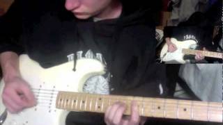 Video thumbnail of "Brand New-Jesus Christ Guitar Cover with solos!"