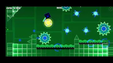 Invisible clubstep 100% easy demon|geometry dash