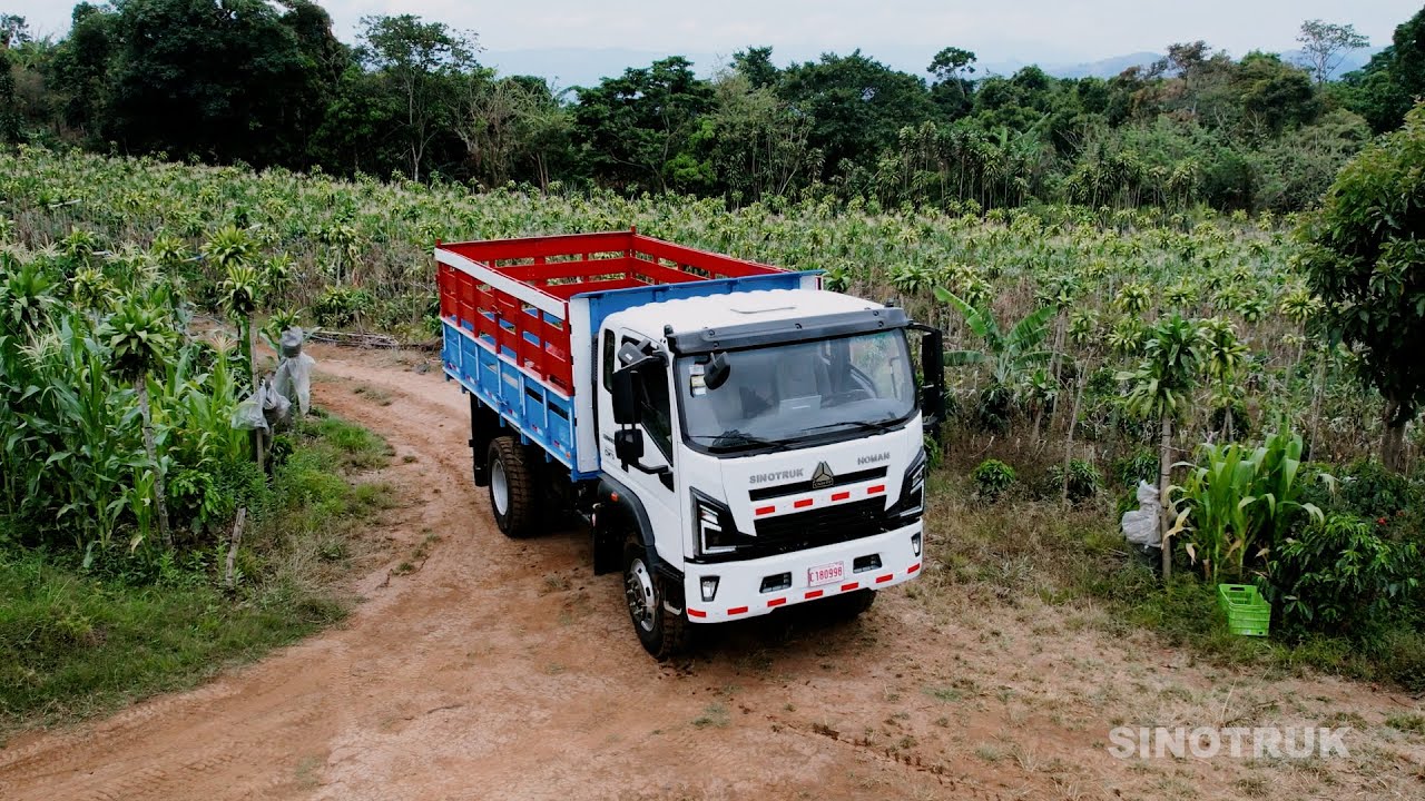 MTS - Sinotruk Homan 4x4 10T Camión Tomatero Sarchí