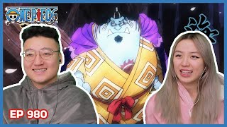 JIMBEI FIRST SON OF THE SEA RETURNS! 🐟 | One Piece Episode 980 Couples Reaction & Discussion