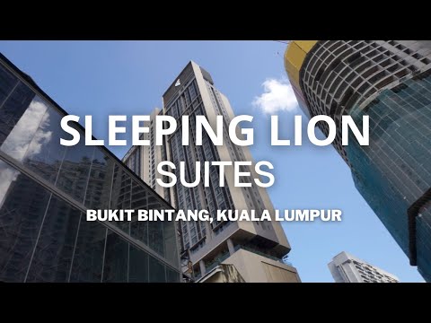 New Hotel At Bukit Bintang Kl | Sleeping Lion Suites Hotel | Hotel Walkthrough In 4K