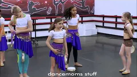 Dance Moms Abby Puls Sarah out of the Group dance