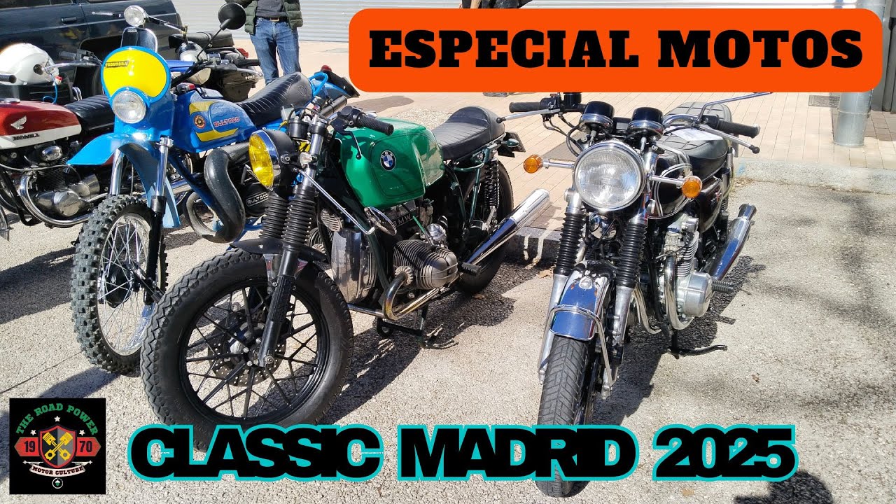 🏍️Especial MOTOS CLÁSICAS del CLASSIC MADRID 2025