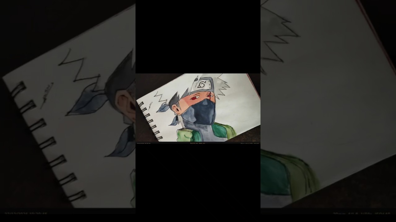 drawing 😈 kakashi hatake🥀 