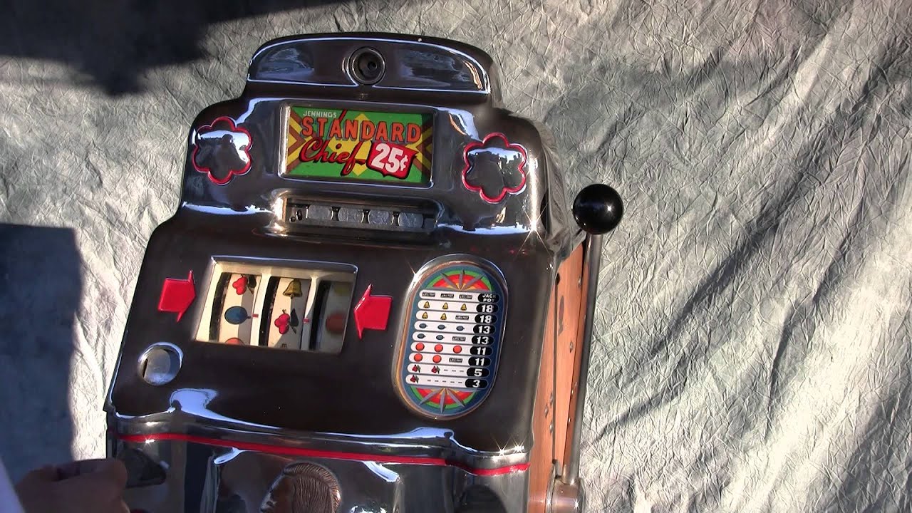 Jennings Art Deco Gambling Machine circa 1933