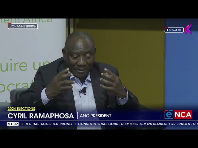 2024 Elections | Ramaphosa adamant that ANC will remain in power class=