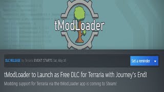 Terraria TmodLoader DLC with Journeys End ll Passing of The Torch
