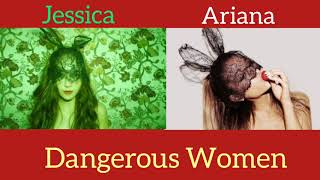 Ariana grande and jessica jung - dangerous women (audio)