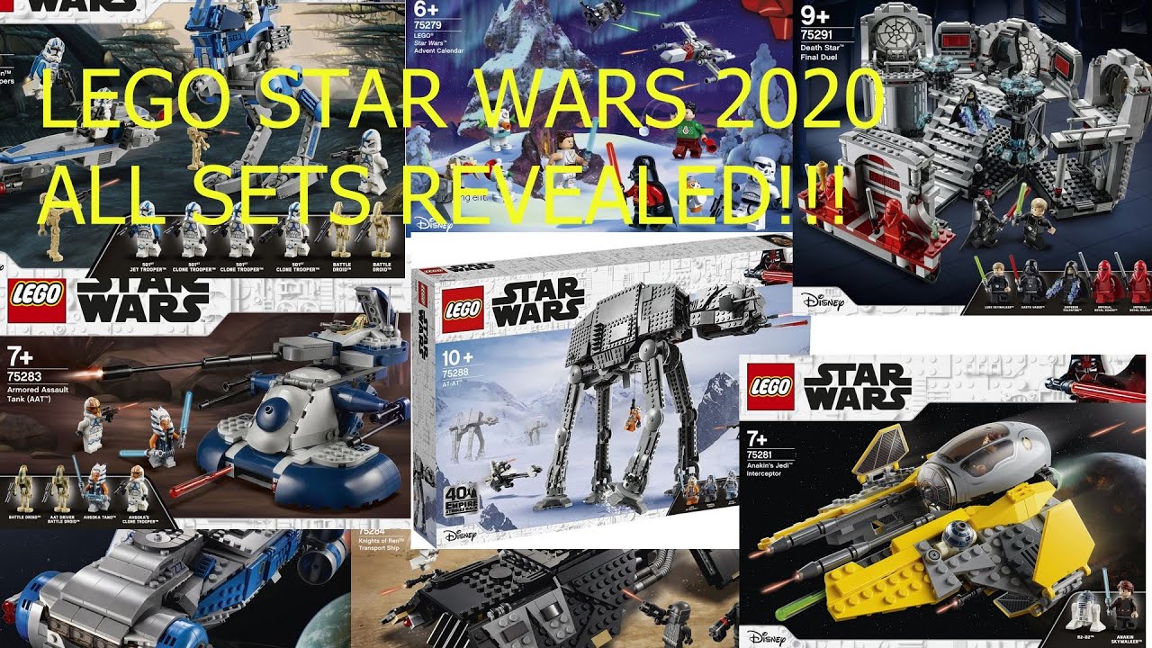 ALL LEGO STAR WARS 2020 SETS REVEALED AND ANALYSIS!!! - YouTube