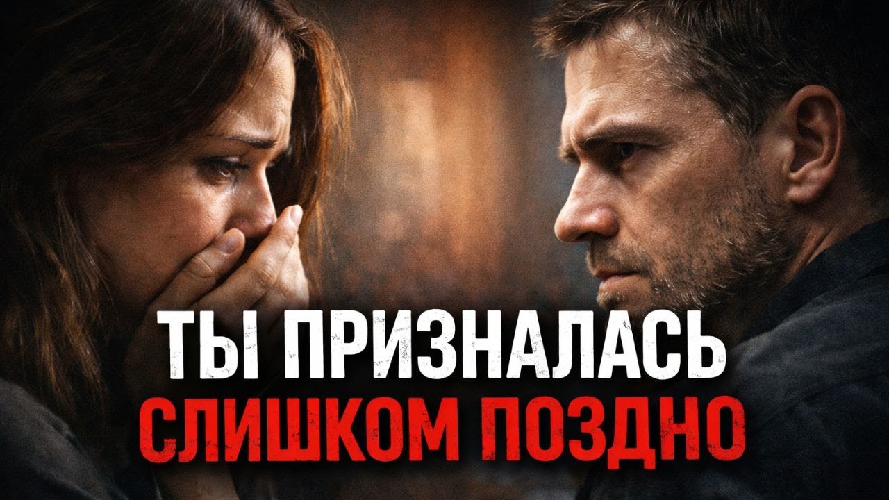Ты ПРИЗНАЛАСЬ слишком поздно — я знал всё давно | Истории из жизни | Истории измен