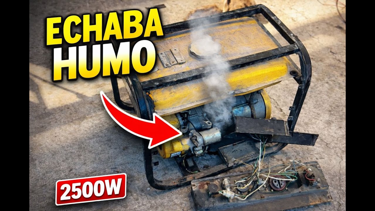 Como reparar un GENERADOR ELECTRICO | RESTAURACION dese cero