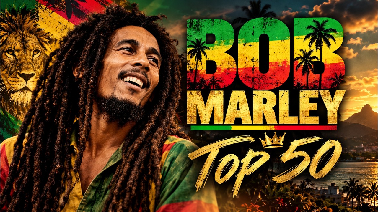 BOB MARLEY – TOP 50 GREATEST HITS 🔥 | Best Reggae Mix | DJ RAMS