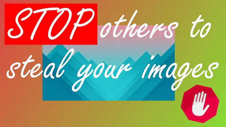 Stop others to steal your images - Disable image draggable from your website