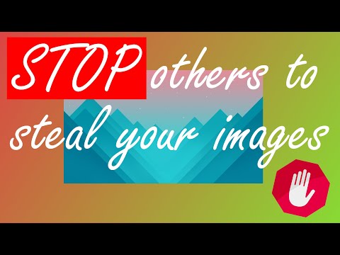 Stop others to steal your images - Disable image draggable from your website