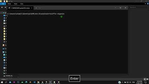 EHR project part 6 | truffle migrate