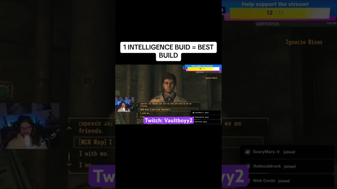 Low intelligence builds are the best! 