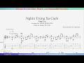 Nghìn Trùng Xa Cách (Phạm Duy) Guitar Arrangement with TAB