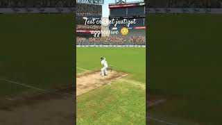 Test cricket just got aggressive 😳| #trending #cricket #realcricket22multiplayer #ipl #rc22release