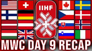 IIHF MEN'S WORLD CHAMPIONSHIPS DAY 9 RECAP; ANALYSIS, SCORES, NEWS, AND MORE!!!