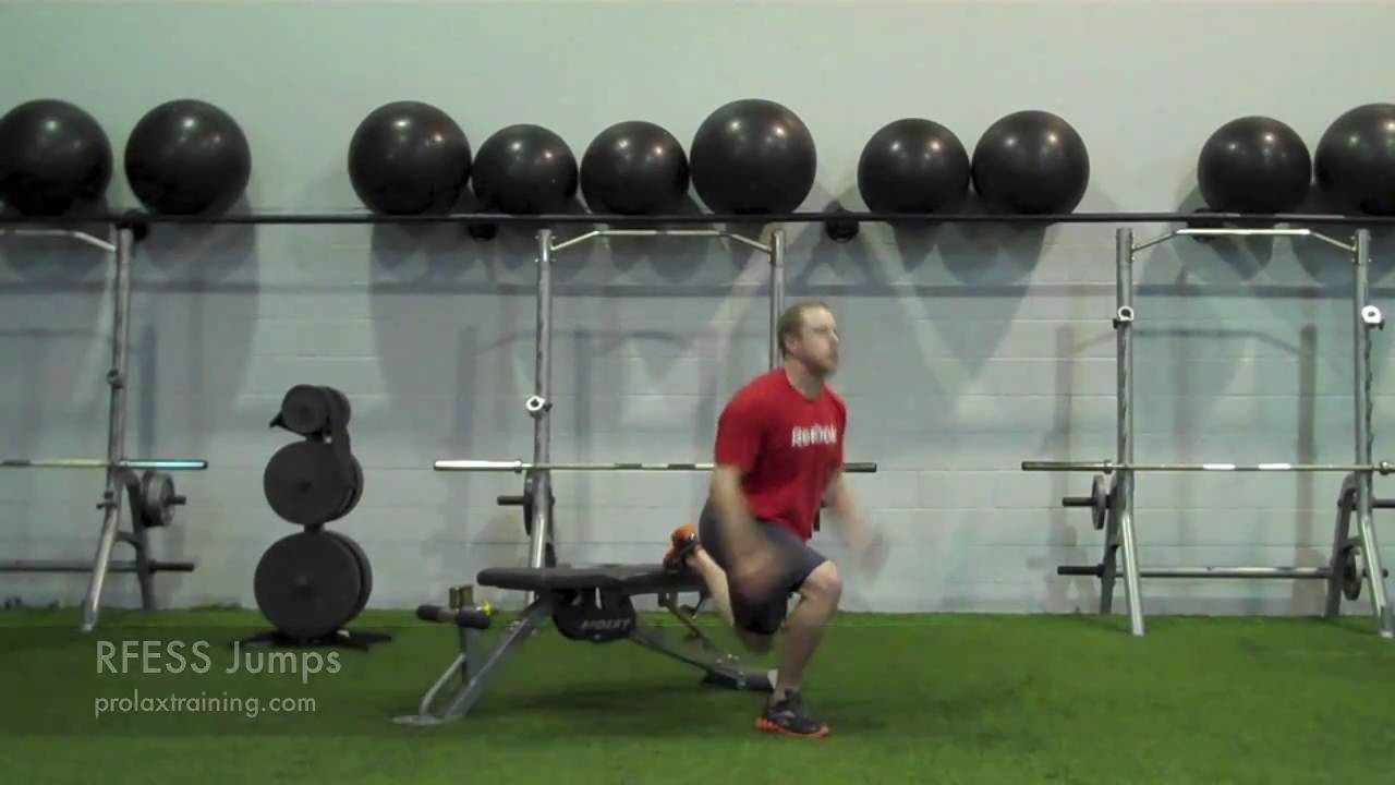 Lacrosse Strength Training RFESS Jumps YouTube