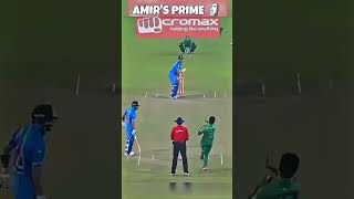 Prime Amir vs INDIA 😈 #cricket #cricketedit #viral #indvspak #amir