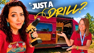 I Toured a CamperVAN Built like LEGOS and I’m STEALING These Ideas!