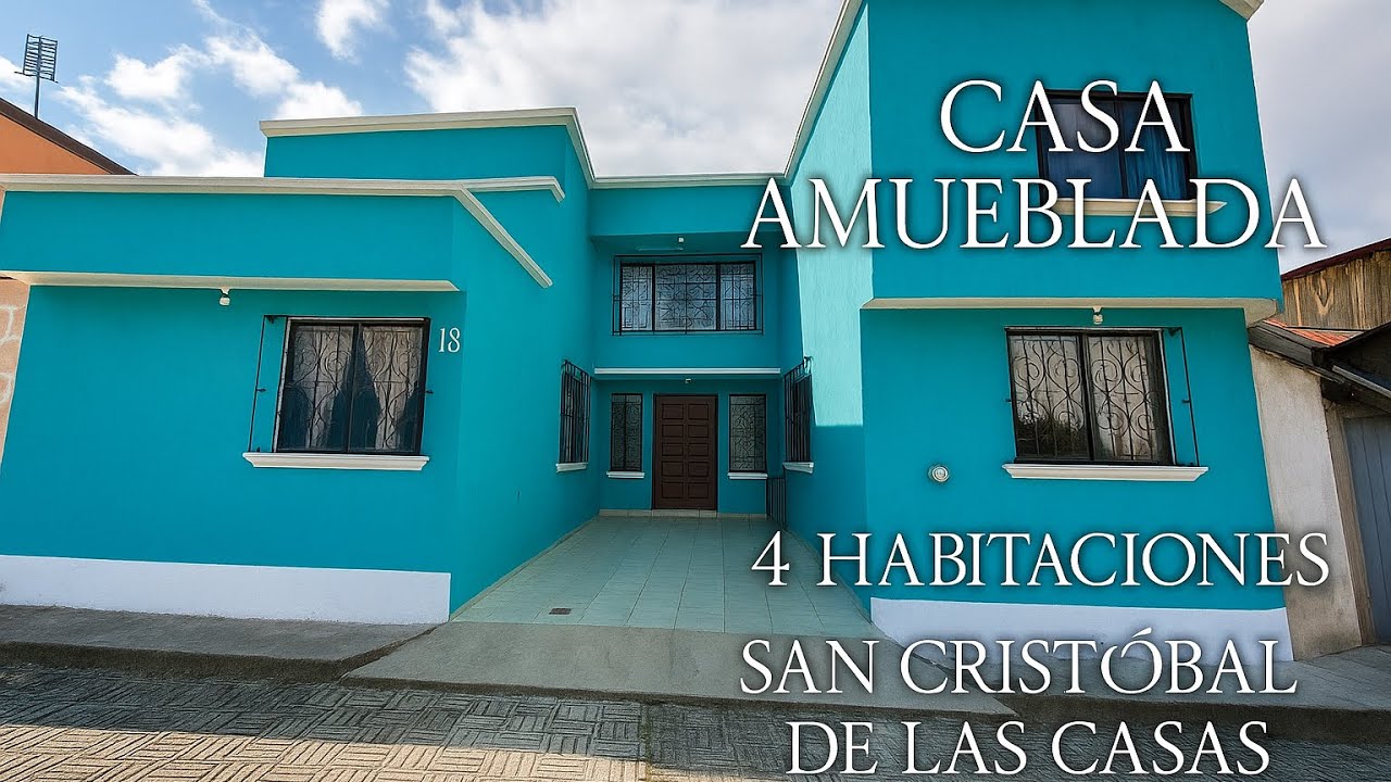 🏡 Casa Amueblada en Renta con 4 Habitaciones, 📍San Cristóbal de las Casas