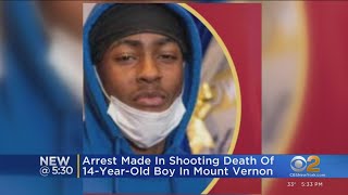 Arrest made in shooting death of 14-year-old in Yonkers