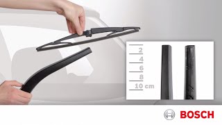 Rear Slide Pinch Connection - How to Install Bosch Spectrum DirectFit Rear Wiper Blades