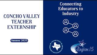 2026 Teacher Externship