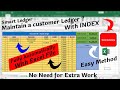 How to Maintain Ledger on Excel | Create Customer & Party Ledger | Excel me Ledger Kaise Banaye 2021