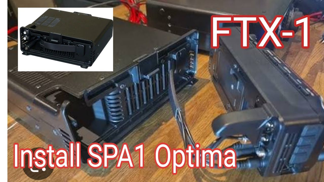 РАСПАКОВКА — Yaesu FTX-1 Optima Spa1 — и установка