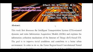 Optimizing Internet of Things Based Intelligent Transportation System’s Information Acquisition