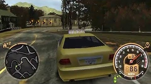 NFSMW Win RAZOR with a TAXI & Final Pursuit!