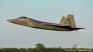 (4K) Airshow London-SkyDrive 2022 Hour of Power | USAF F-22 Raptor Demo Team
USAF F-22 Raptor Demo Team
Airshow London-SkyDrive 2022 Hour of Power
London Intl Airport (CYXU)
London, Ontario
Friday, September 9th, 2022
Hey everyone! Lets continue Airshow London-SkyDrive 2022.
Continuing the Hour of Power show which took place on Friday, September 9th, we were set forth and showcased to the amazing capabilities of the USAF F-22 Raptor Demo Team. Piloted once again by Maj. Joshua Cabo Gunderson, he took the F-22 Raptor into an incredible demonstration, adding some amazing afterburner in the golden hour! Enjoy the video!
All the best,
Ernest G.
Twitter: https://twitter.com/ErnestGutschik
Instagram: https://www.instagram.com/ernestgutschikaviation/
© Ernest Gutschik Aviation 2022 (4K) Airshow London-SkyDrive 2022 Hour of Power | USAF F-22 Raptor Demo Team