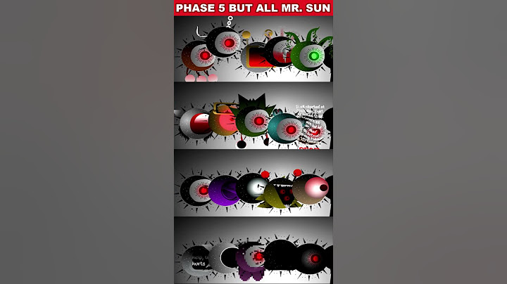 Sprunki Phase 5 But Everyone is Mr Sun *Mix Version* Incredibox Sprunki #incredibox #viralshorts