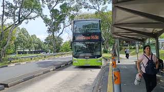(TTS) SG5965X On Service 963e Arriving Bus Stop 18071