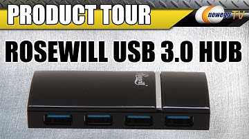 Newegg TV: Rosewill 4-Port USB 3.0 Hub Overview
