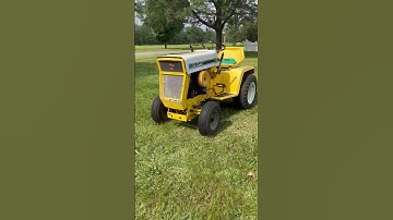 #cubcadet 126! On its way to a video this afternoon!